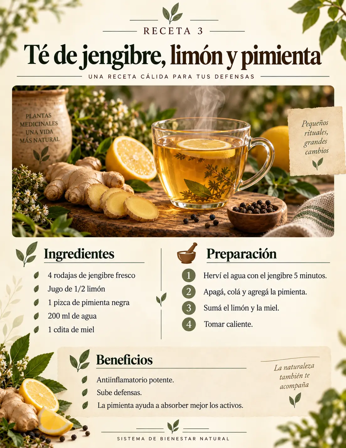 Página interna: infusiones naturales