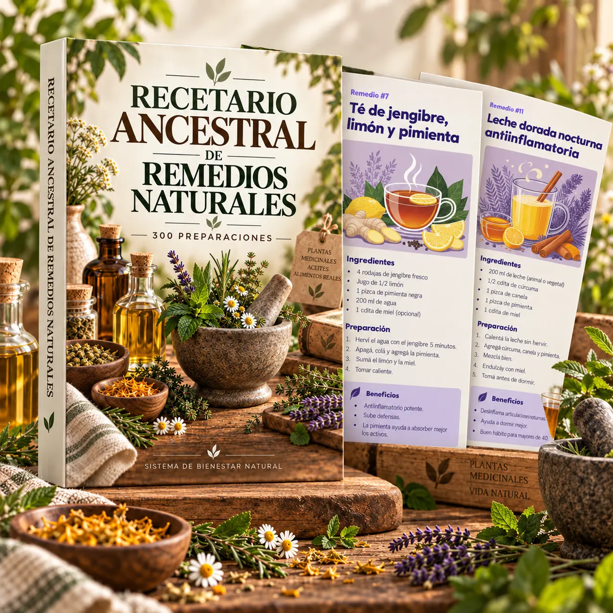Portada del ebook 300 Recetas Naturales